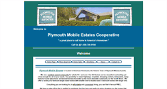 Desktop Screenshot of plymouthmobileestates.com